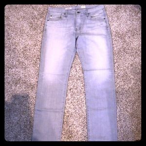 AG Grey Fitted Jeans
